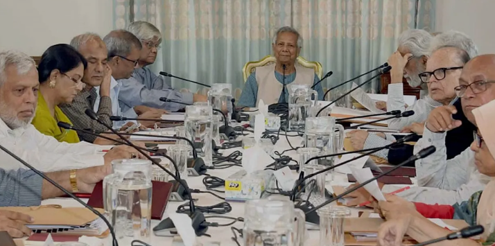গুরুত্বপূর্ণ আলোচনা হলো উপদেষ্টা পরিষদের বৈঠকে