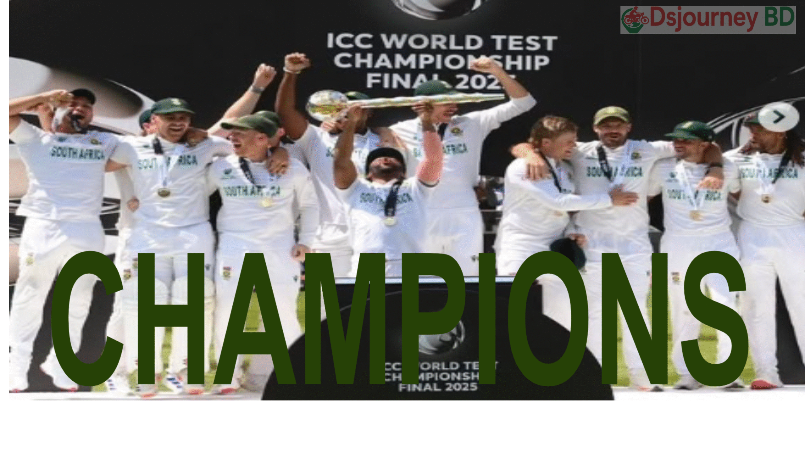 ২৭ বছরের অপেক্ষা ঘুচালো দক্ষিণ আফ্রিকা